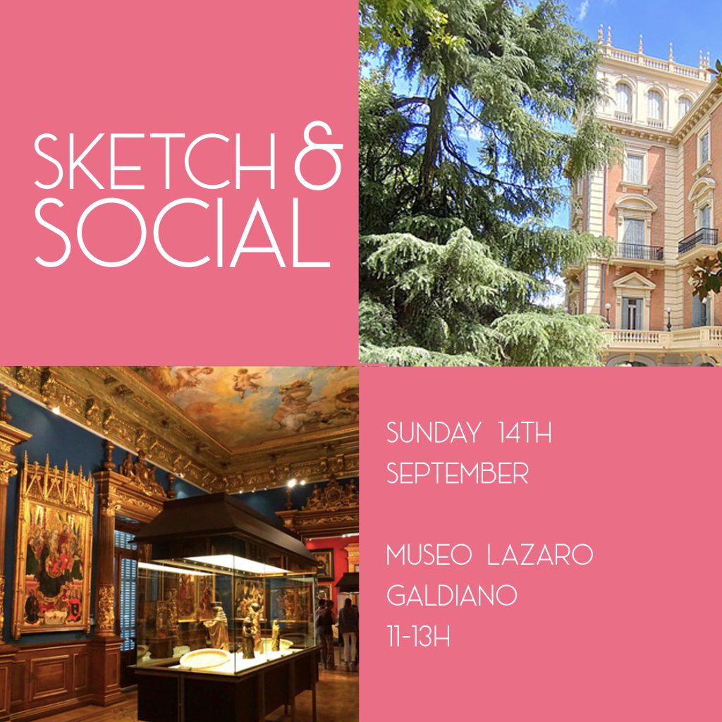 Sketch&Social @MuseoLázaroGaldiano