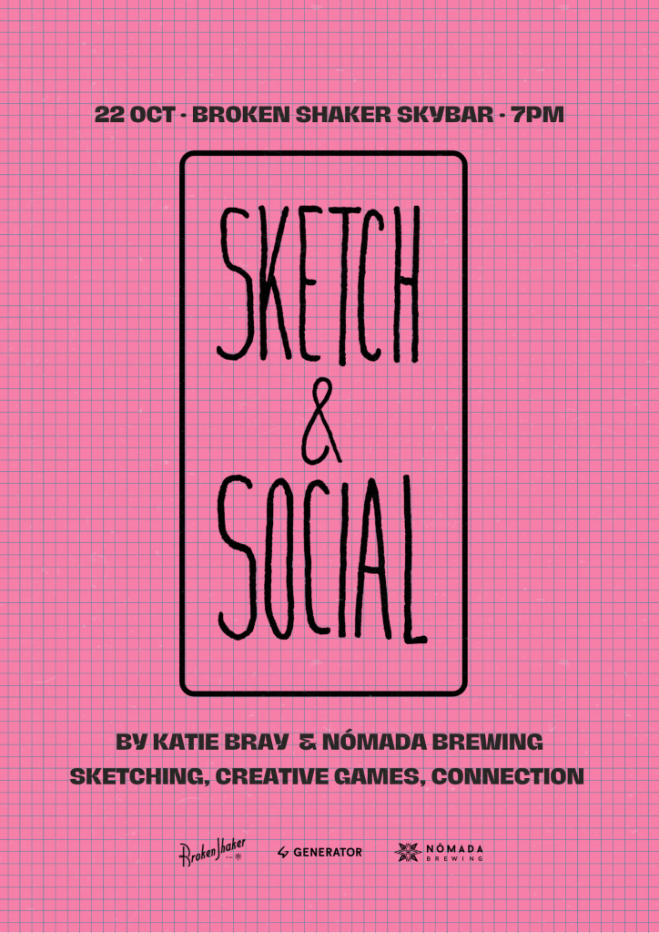 Sketch&Social @BrokenShaker Rooftop