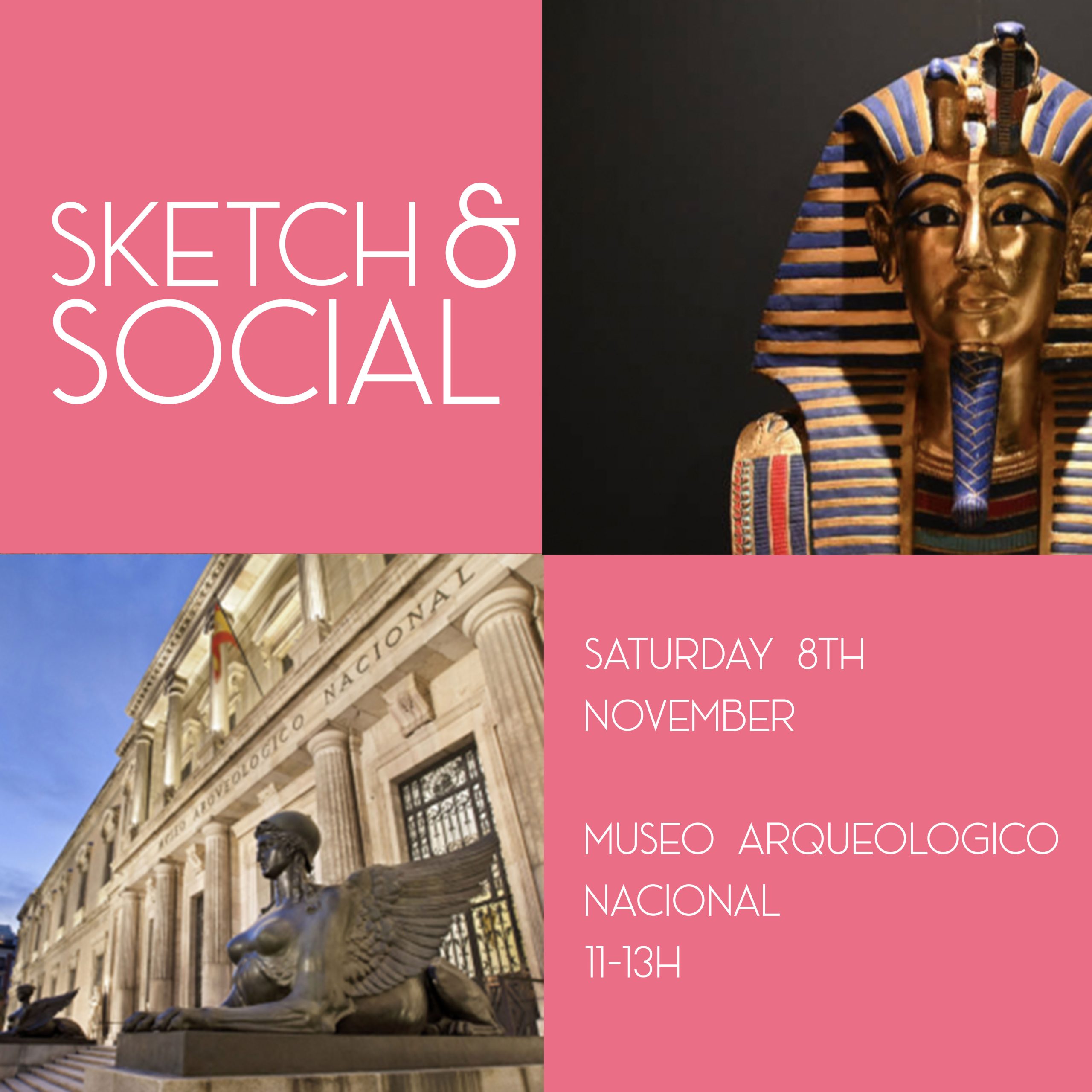 Sketch&Social @museo arqueológico nacional
