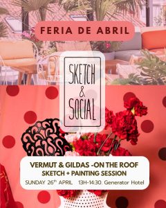 Sketch&Social- On the roof- Feria de Abril