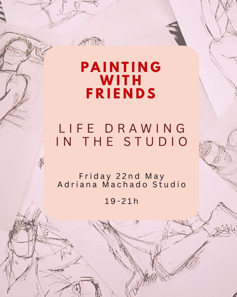 Painting With Friends- Life Drawing Club