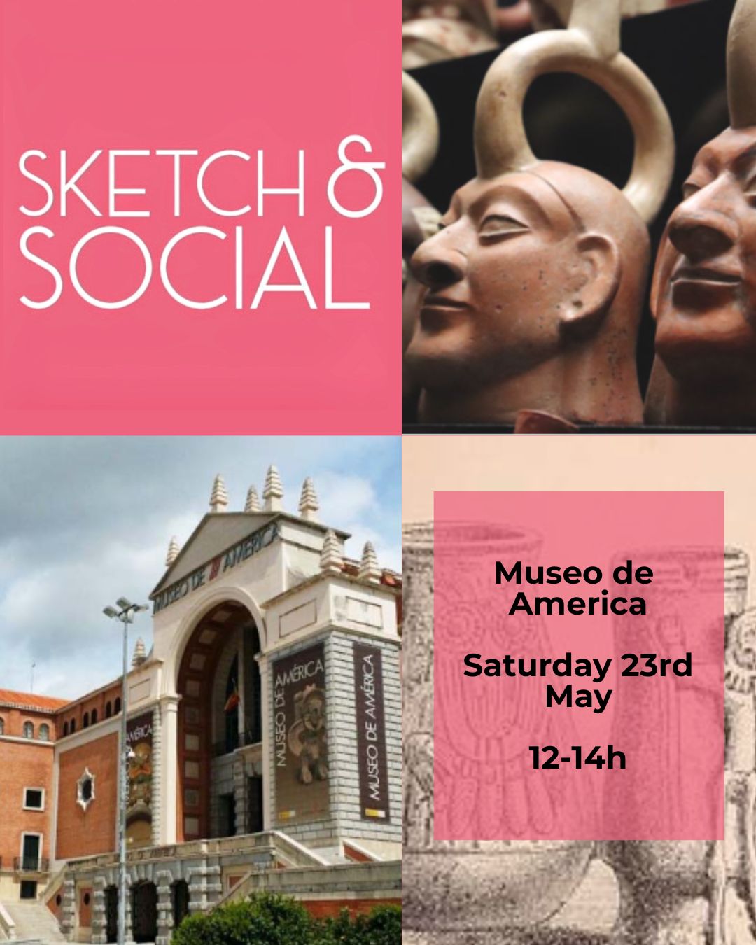 Sketch&Social- Museo de America