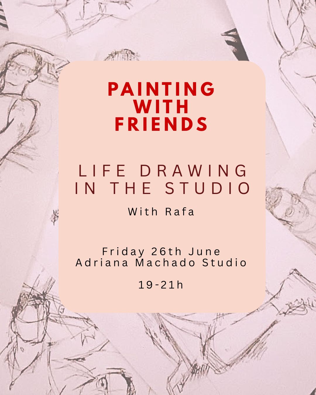Life Drawing in the studio